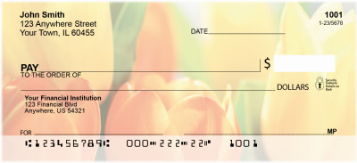 Tulip Temptations Personal Checks | ZFLO-45