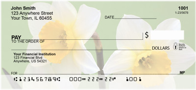 Dreamy Daffodils Personal Checks | ZFLO-72