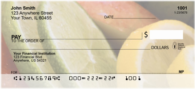 Freshly Cut Fruit Personal Checks | ZFOD-20