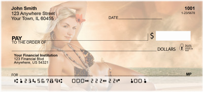 Beach Pinups Personal Checks | ZFUN-17