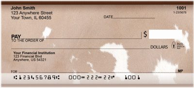 Cow Prints Personal Checks | ZGEO-31