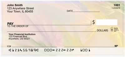 Pastel Petals Personal Checks | ZGEO-33