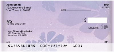 Deep Purple Dreams Personal Checks | ZGEO-41