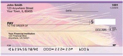 Golden Feather Personal Checks | ZGEO-65