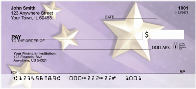 Bright Shining Stars Personal Checks | ZGEO-89