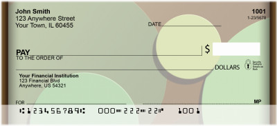 Dots On Chocolate Personal Checks | ZGEO-97