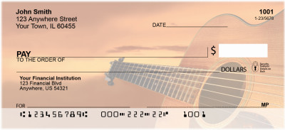 For Guitar Lovers Personal Checks | ZMUS-08