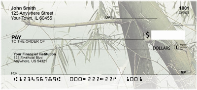 Through The Bamboo Personal Checks | ZNAT-37