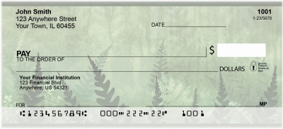 Magical Fern Gardens Personal Checks | ZNAT-65