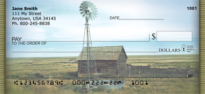 Barns on the Prairie Personal Checks | ZSCE-05