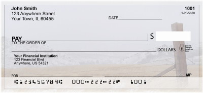 Wintered Foothills Personal Checks | ZSCE-49
