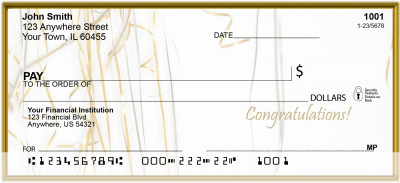 Congratulations Personal Checks | ZXMS-28