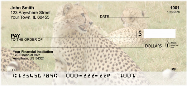 Safari Wildlife Checks Personal Checks | ANI-03