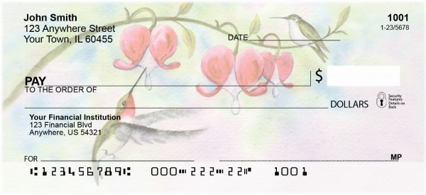 Hummingbird Magic Personal Checks | ANI-21