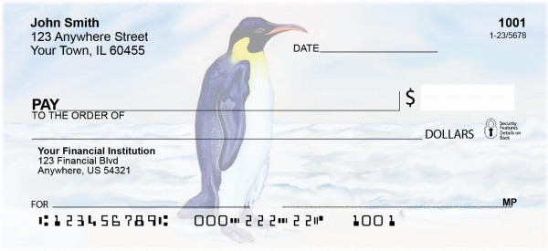 Penguin's Perspective Personal Checks | BBA-70
