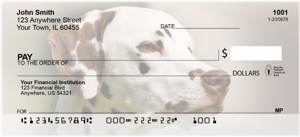 Dandy Dalmatians Personal Checks | BBA-94
