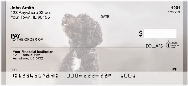 Portuguese Water Dogs Personal Checks | BBB-20