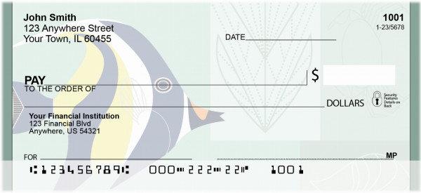 Coral Reef Friends Personal Checks | BBB-34