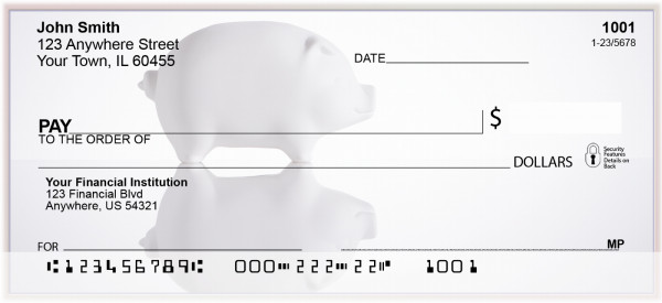 Pastel Piggies Personal Checks | BBB-40