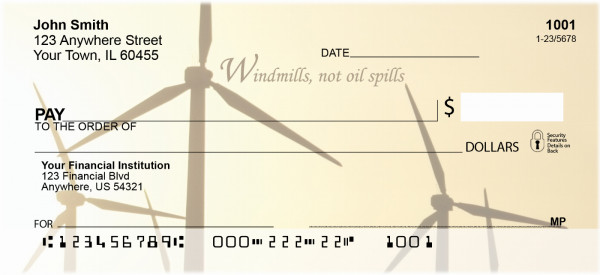 Golden Age Of Clean Energy Personal Checks | BBB-48