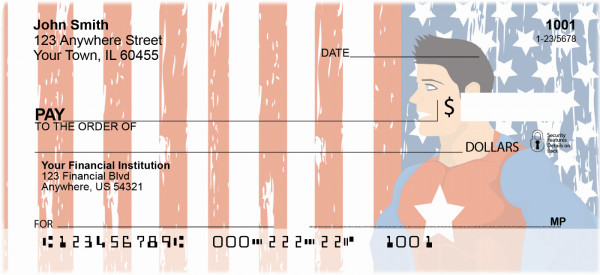 Superheros Personal Checks | BBB-79