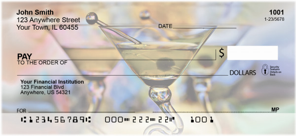 Martini Madness Personal Checks | BBB-84