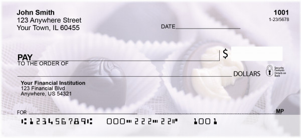 Fantasies In Chocolate Personal Checks | BBB-86
