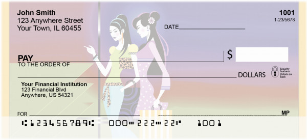 Shop Til You Drop Personal Checks | BBC-19