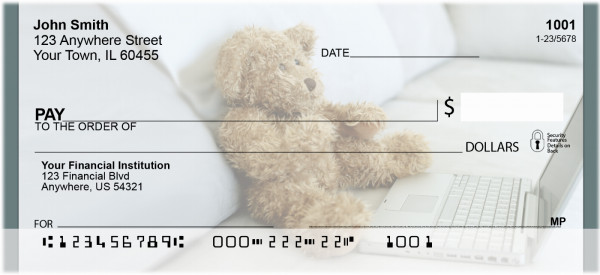 Beary High Tech Personal Checks | BBC-32