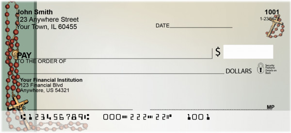 Let Us Pray Personal Checks | BBC-50