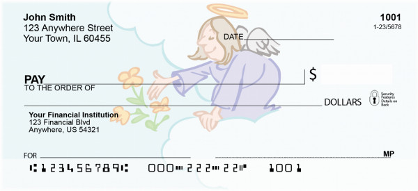 Little Gardian Angels Personal Checks | BBC-58