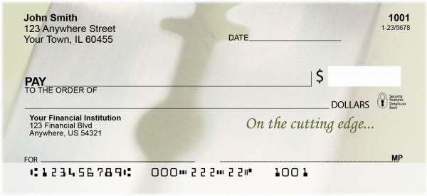 On The Cutting Edge Personal Checks | BBC-72