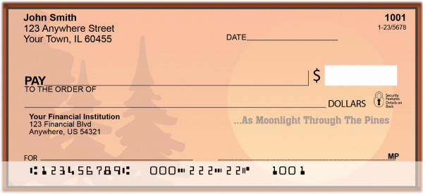As Moonlight Through The Pines Personal Checks | BBC-76