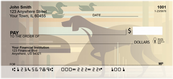 Dogs 'N Ducks Personal Checks | BBD-04