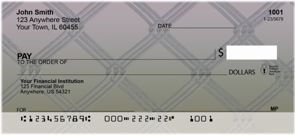 New Look At Chain Links Personal Checks | BBD-16