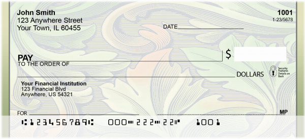 Old World Inspirations Personal Checks | BBD-17