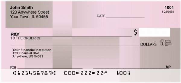 Peppermint Chocolate Bars Personal Checks | BBD-18