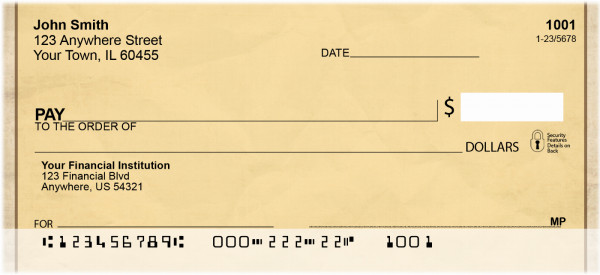 Parchment Personal Checks | BBD-26