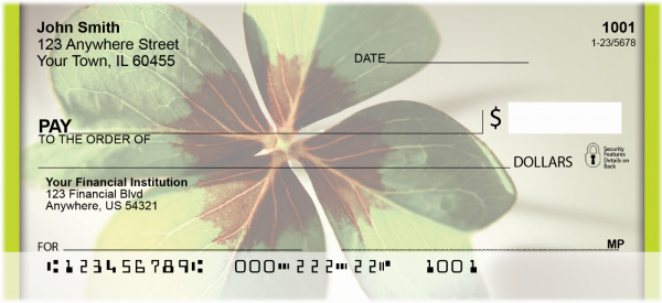 Grab Your Share Of Luck Personal Checks | BBD-49