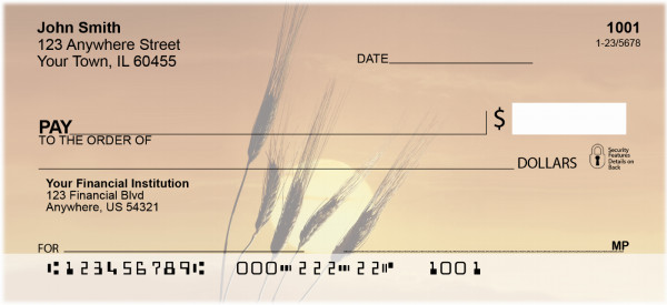 Seasons Of Harvest Personal Checks | BBD-63