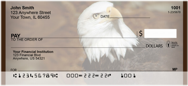 American Bald Eagles Personal Checks | BBD-66