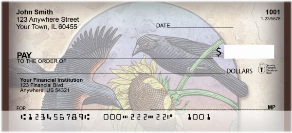 Something To Crow About Personal Checks | BBD-70