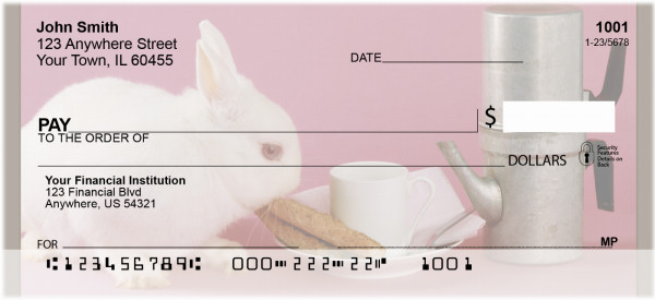 Bunny Antics Personal Checks | BBE-14