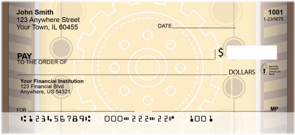 Gear It Up Personal Checks | BBE-29