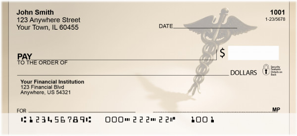 The Caduceus Personal Checks | BBE-70