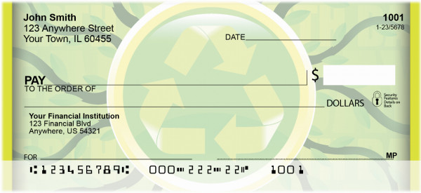Earth Day Personal Checks | BBF-05