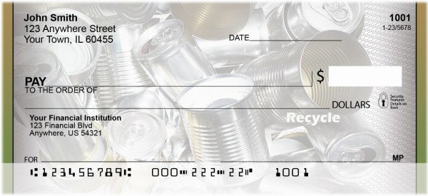 Recycle It Personal Checks | BBF-08