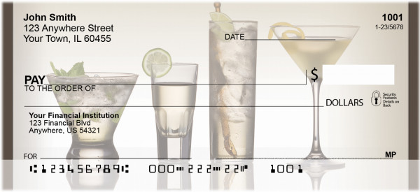 Vodka Lover Cocktails Personal Checks | BBF-50