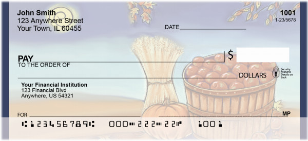 Fall Night Personal Checks | BBF-54