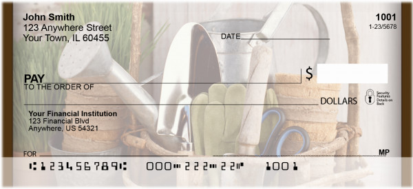 Joys Of Gardening Personal Checks | BBF-64